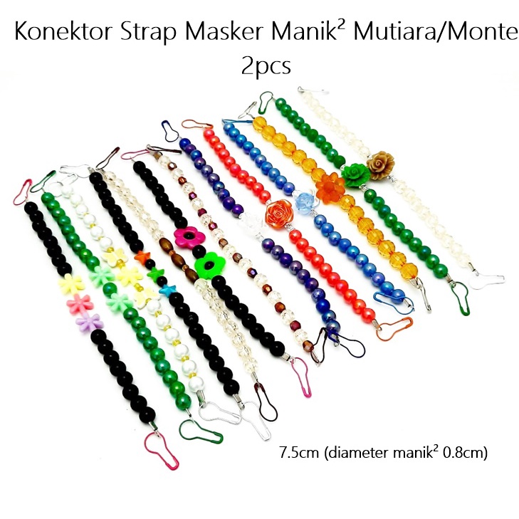 Konektor Masker Manik² Mutiara/Monte 2's