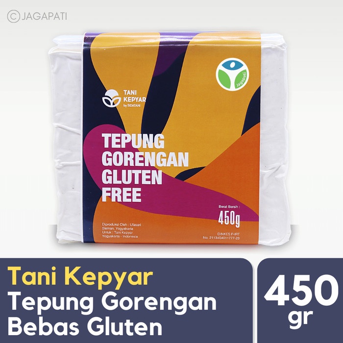 

cs777vv Tani Kepyar - Tepung Gorengan Gluten Free 450Gr - Tepung Masak Da01D100