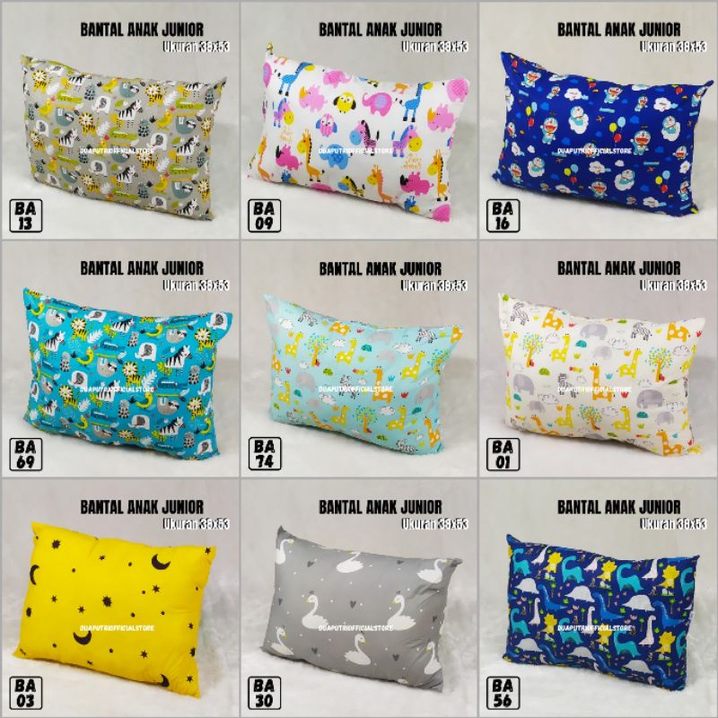 Bantal Anak / Bantal junior usia 2-10 tahun