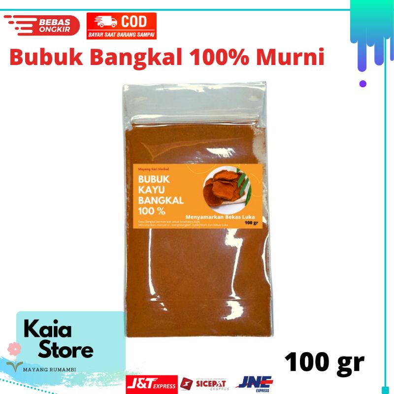 

Bubuk Kayu Bangkal 100% Berat 100 gr Asli Rempah Rempah Kalimantan