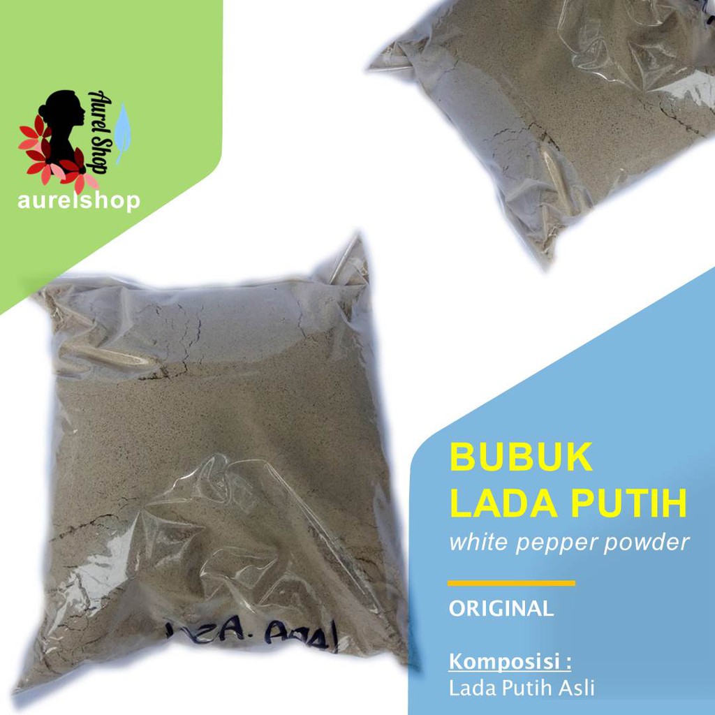 Bubuk Lada Putih 1 kg (white pepper powder)