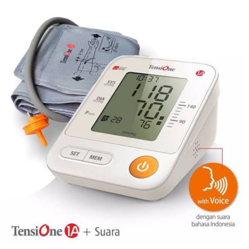 Tensimeter Digital Onemed Tensione / Tensione 1A dengan suara