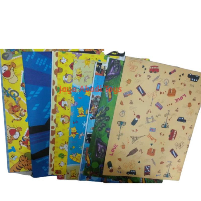 Kertas Kado untuk bungkus tambahan