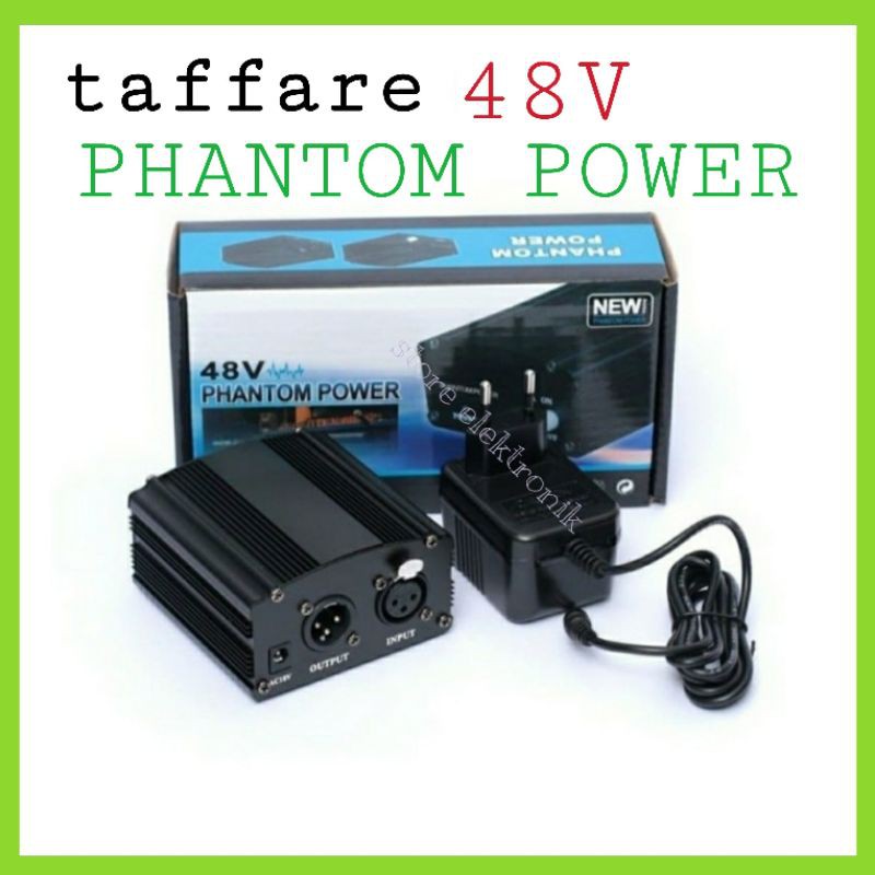 Phantom Power Microphone 1 Channel 48V For Condensor Microphone