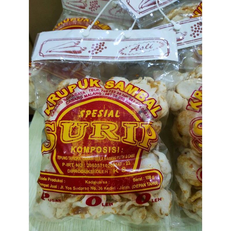 

krupuk sambal aren kecil