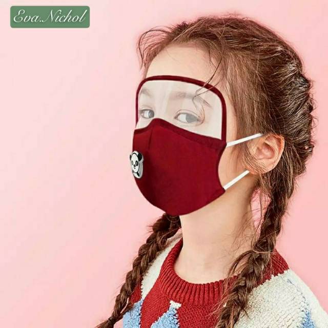 Masker FACE SHIELD anak Ori