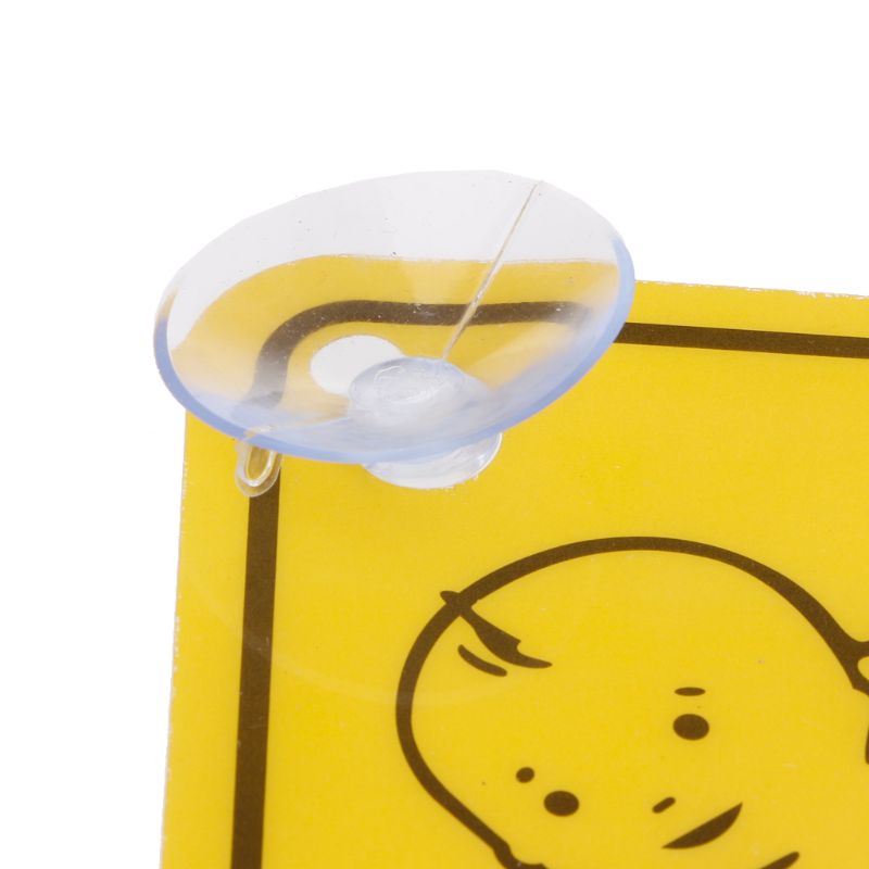 Sun Baby on Board Decal Untuk Keamanan Tanda Mobil Caution Warning Sticker Window Papan Pengumuman Kembali Perekat Diri Mudah Insta