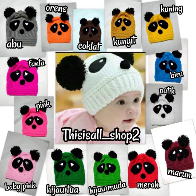 KUPLUK PANDA / KUPLUK BAYI / KUPLUK ANAK /KUPLUK CUSTOM / KUPLUK NAMA / KADO BAYI / KUPLUK KARAKTER