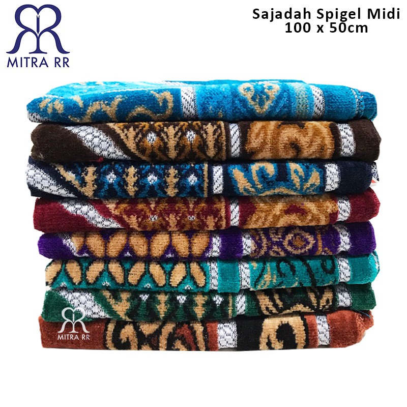 Sajadah Turki Midi Tanggung Uk 100 x 50cm Grosir Murah | Sajadah Spigel | Oleh-Oleh Haji Umroh| Prayer Rug Gokusagi Reyhan