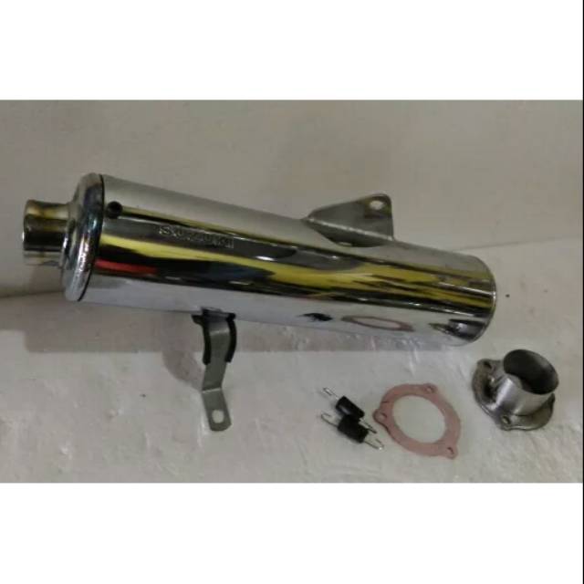 knalpot fu ori suzuki bobokan BASS dan adaptor