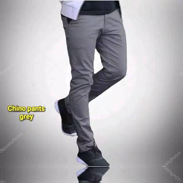 chino pants grey