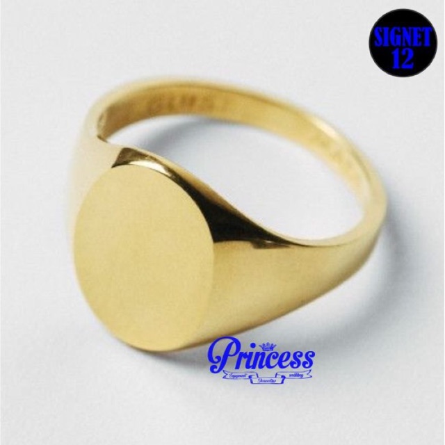 CINCIN SIGNET PERAK CUSTOM CINCIN PRIA PJ12