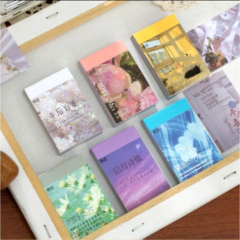 

Colorful Deco Sticker Scrapbook Journal - 6 Colour Option // Dimino