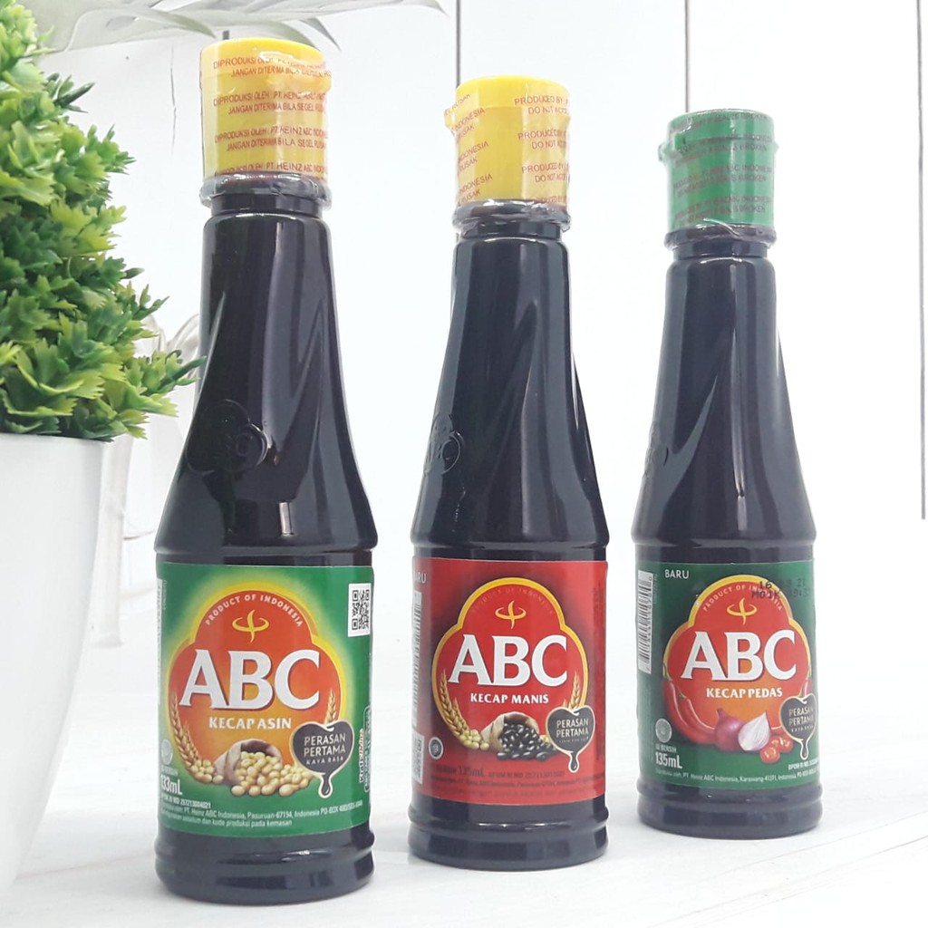 ABC Kecap Asin / Pedas / Extra Pedas135 ml