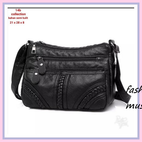 Tas Selempang Wanita Pesta Korea Sling Bag Mewah  Kulit 3001 Slingbag Belleza Bag Tas Selempang Simp