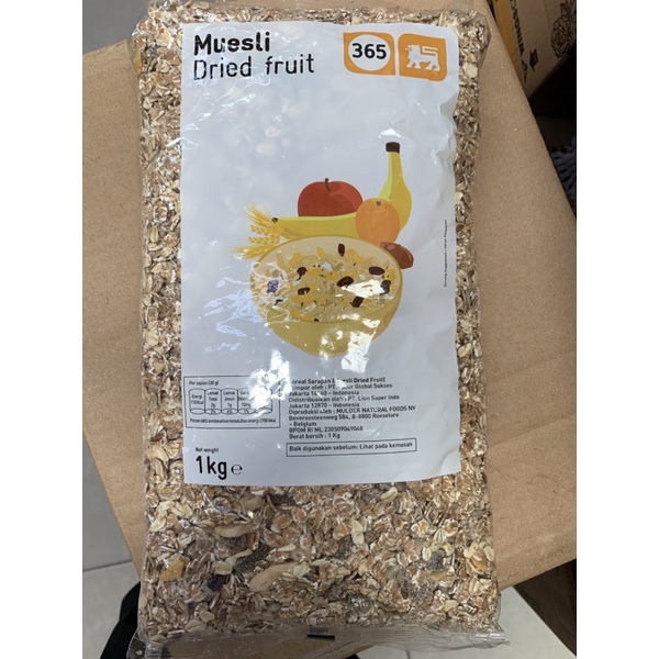 

Muesli Dried Fruit