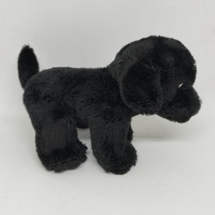 Hot Sale Boneka Anjing Mini Import 15Cm Boneka Anjing Hitam Mini Terbaru