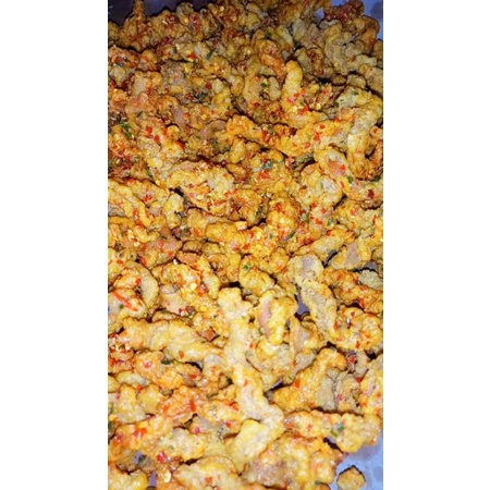 

KRIPIK USUS AYAM 250 GRAM ORIGINAL, PEDAS DAUN JERUK Dapurkrispy.id