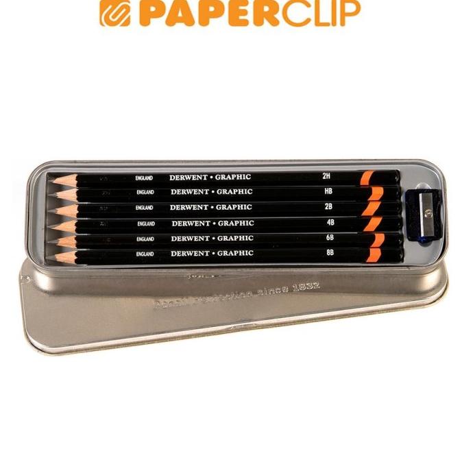 

PENSIL DERWENT SET GRAPHIC ISI 6 0700835DW ---READY---