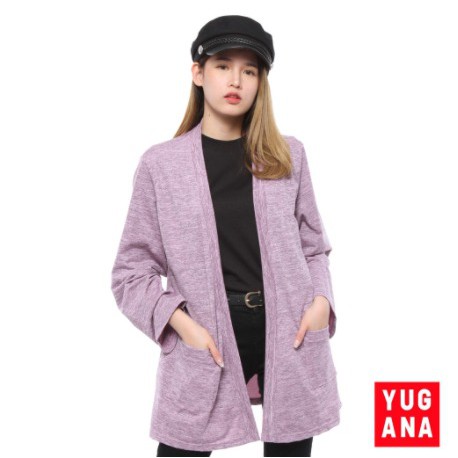 PRETTIEST - CRGIGI Cardigan Oversize Wanita Lengan Panjang Polos