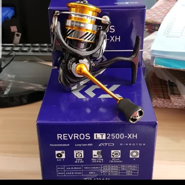 Reel Daiwa Revros LT 2019 2500-XH - Reel Daiwa Revros LT 2500-XH