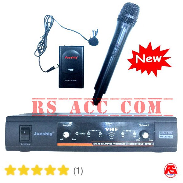 Mic Wireless Jueshiy Addons Pegang Clip On ( Original )