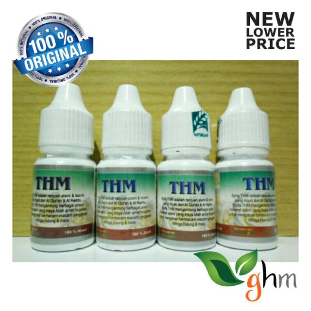 ( Asli 100% ) THM | obat tetes mata hidung telinga