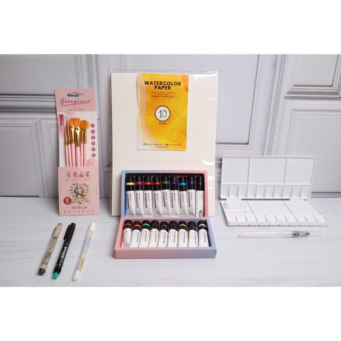 

Terbaru! Kala Grand Watercolor Kit (Set Alat Lukis Cat Air) Termurah