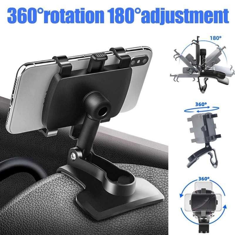Car Holder Smartphone Mobil Dashboard Bracket - YB20-3 - Black