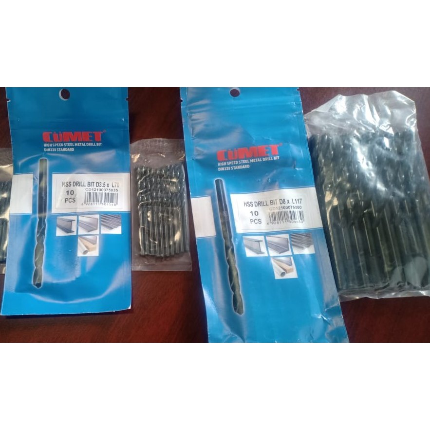 CUMET MATA BOR BESI HSS 8.0MM MATA BOR BESI HSS 8.0MM CUMET