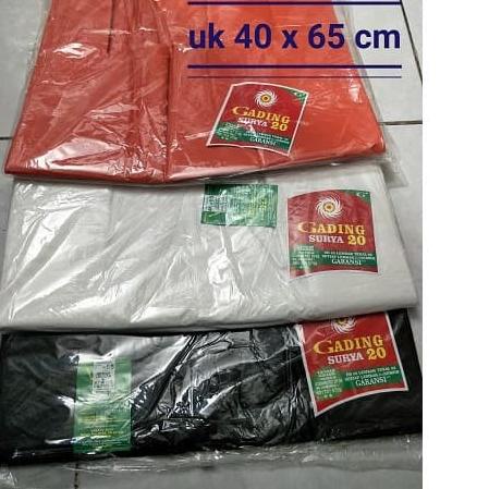 

Kantong kresek uk 40 / kantong plastik merk Gading Surya uk 40 - Hitam, Gading surya