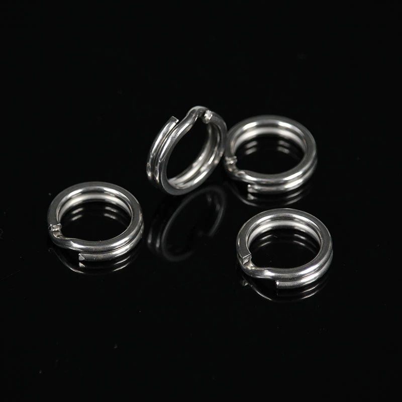 200 pcs split ring pipih + bonus kotak