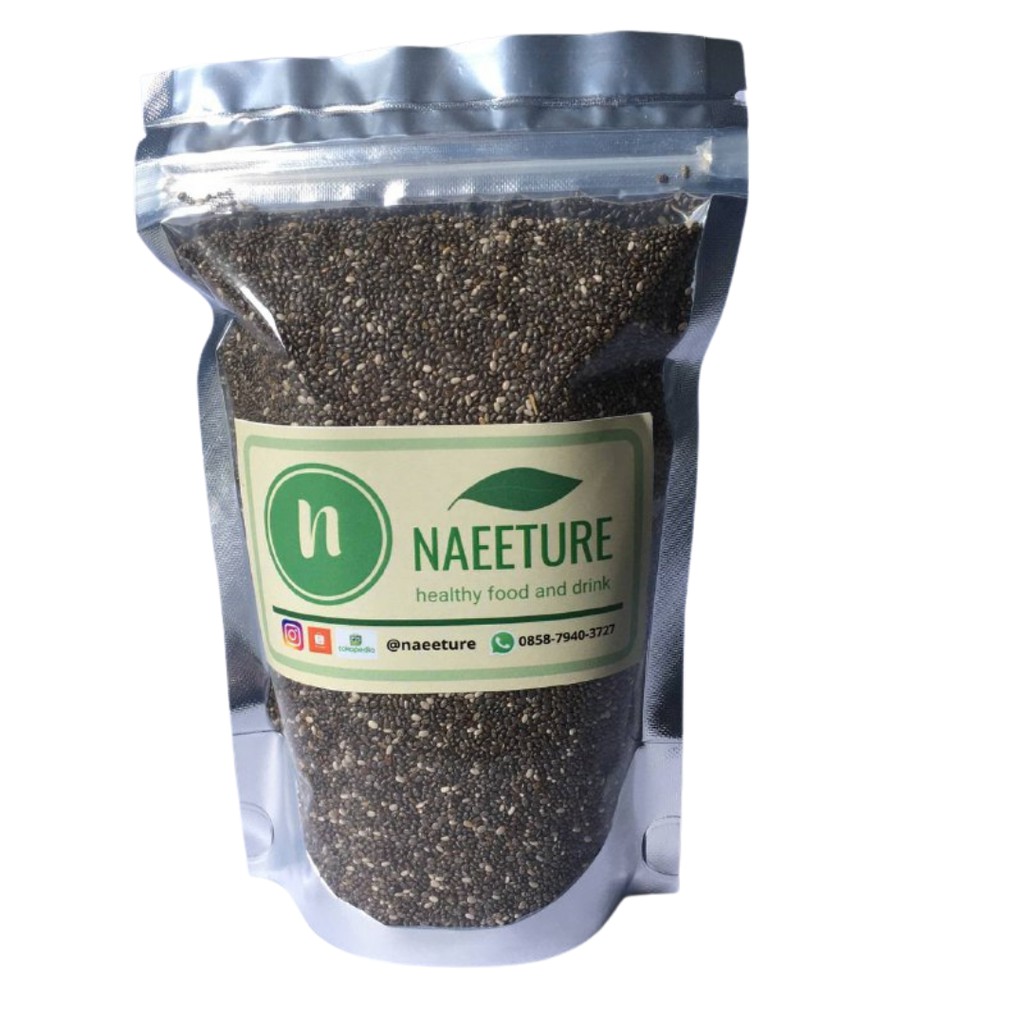 

CHIA SEED 250 gram. Chia Seed Organik | chia seed hitam | Chia seed organic | Cia seed