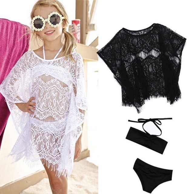 SUMMER LACE BIKINI (pakaian renang, anak, baby, perempuan, bikini, import, pantai)