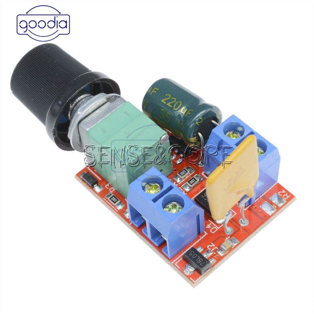 ღ[HOT SALE]ღ PWM Motor Speed Controller Switch Regulation LED Dimming 5A 10A 5V-16V/3V~35V