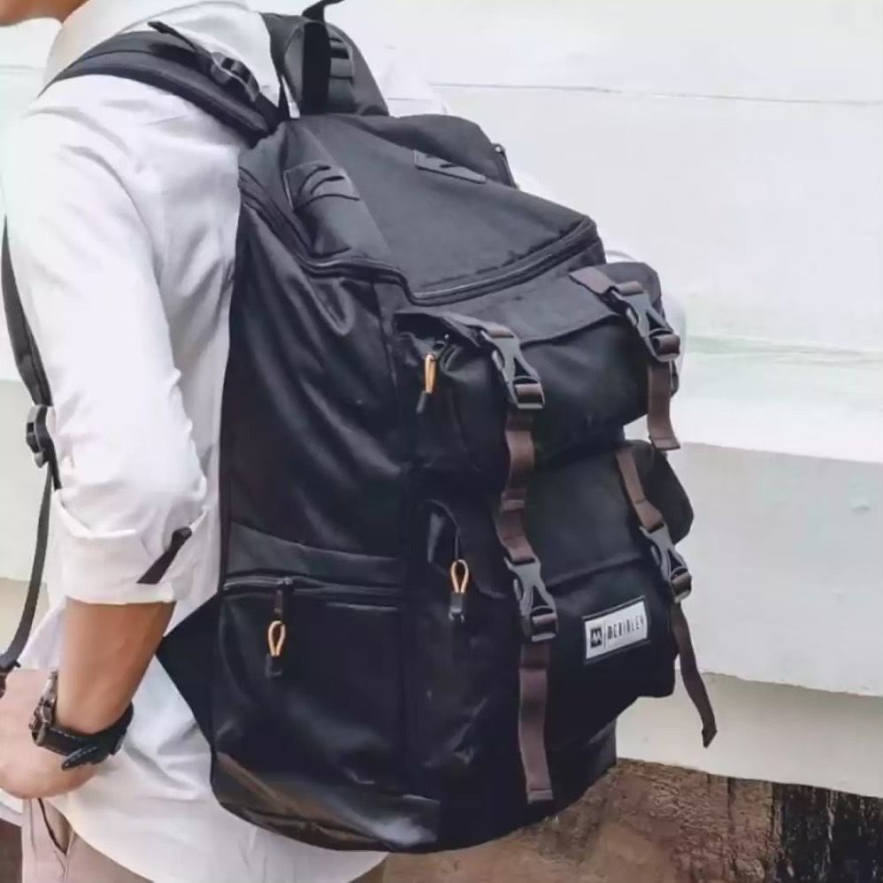 DF501 Tas Ransel pria terbaru 2022 ORIGINAL kantong gandong LAPTOP tas punggung kuliah backpack murah tas ransel kantor tas mudik