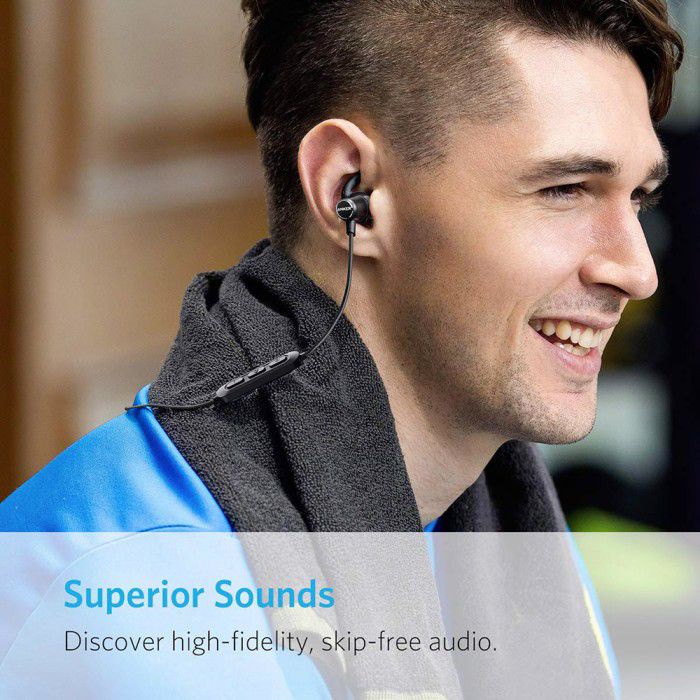 Anker SoundBuds Slim Earphone Bluetooth - SKU : A3410