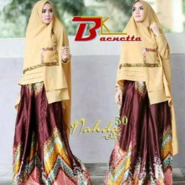 Nahda vol 3 by Baenetta Syari set kulot PRELOVED PREMIUM BRANDED
