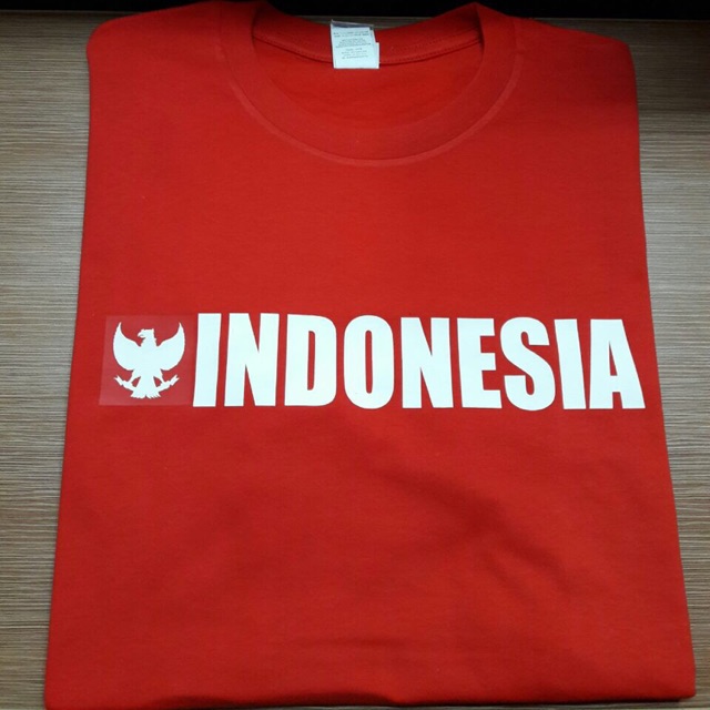 Kaos Custom Indonesia logo Garuda
