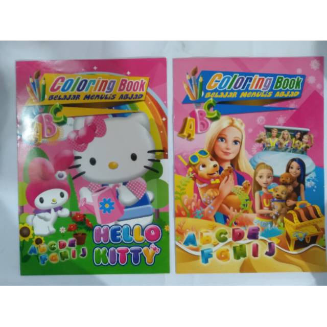 Buku Mewarnai Besar (1pcs)