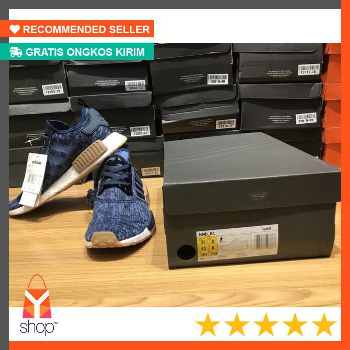 TERLARIS  Adida NMD R1 Runner Legion Ink Navy Blue ORIGINAL UA BNIB