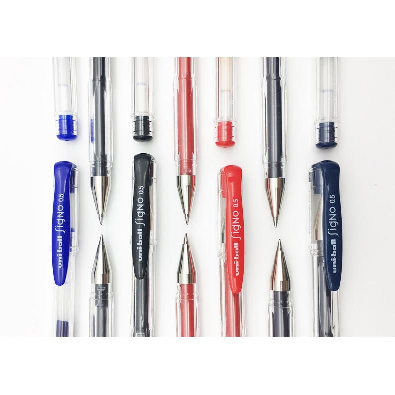 1Pc Pulpen Gel Warna Hitam Merah Biru Ala Jepang untuk 1Pc Pulpen Gel Warna Hitam Merah Biru Ala Jepang untuk