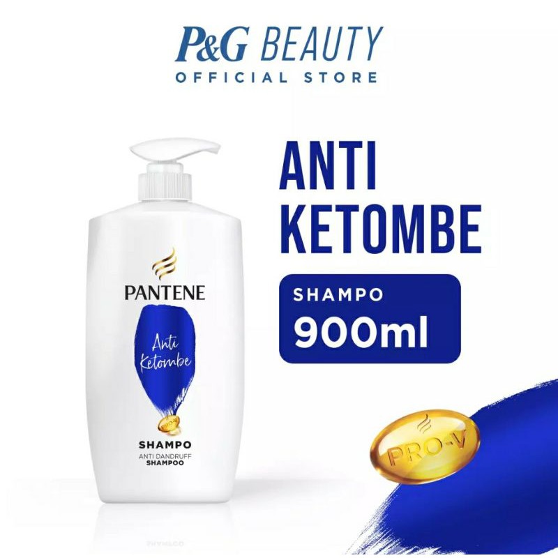 Shampoo Pantene Perawatan Rambut Rontok/Anti Ketombe 900ml / 400ml FREE BUBBLE