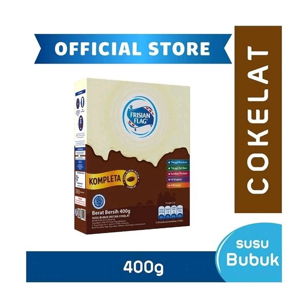 

Frisian Flag Kompleta Susu Bubuk Chocolate 400G