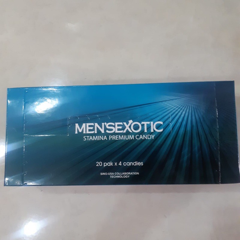 Permen MENSEXOTIC Candy isi 20 Kotak @ 4 Pcs