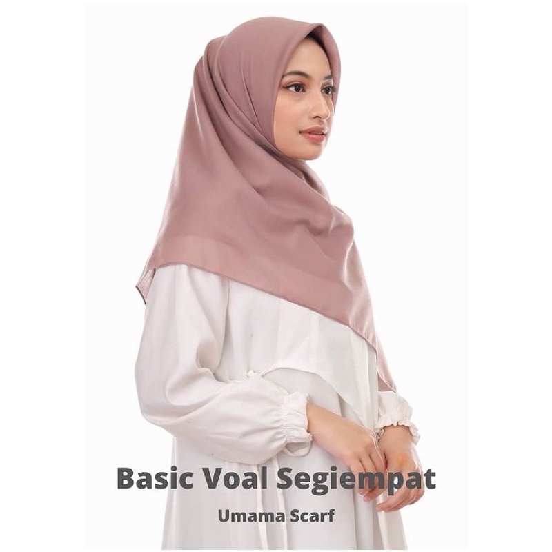 SEGIEMPAT BASIC VOAL PREMIUM UMAMA SCARF
