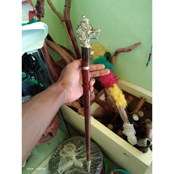 TONGKAT KOMANDO KAYU STIGI BERTUAH