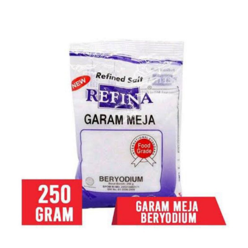 

Refina garam meja 250g