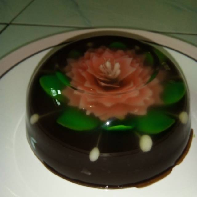 

Puding Suntik / Puding Art bisa dimakan
