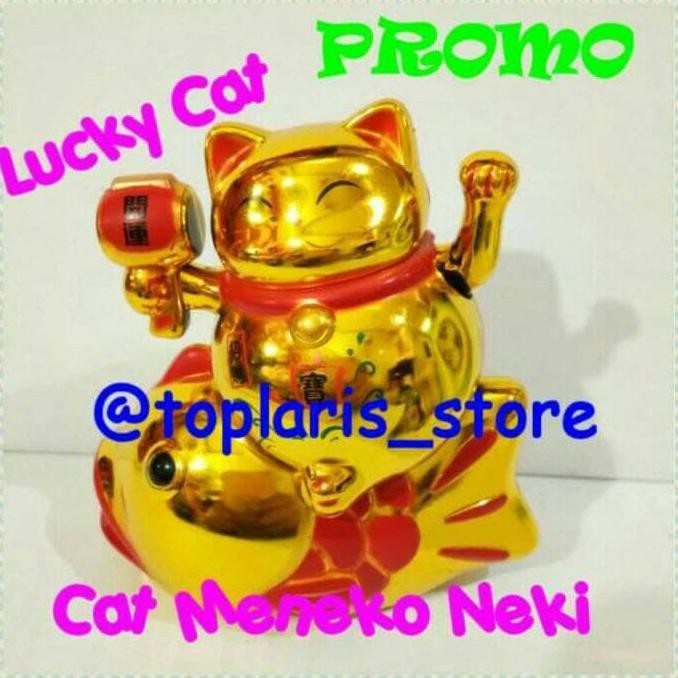 

14.84Ftgrdujh- Kucing Maneki Neko Hoki Grosir Murah -Toko-Boneka.